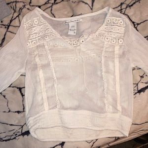 cropped beach cover up